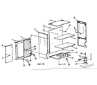 Sears 411410560 unit parts diagram