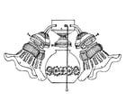 Kenmore 45393090 functional replacement parts diagram