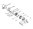 Kenmore 583400031 motor and pump assembly diagram