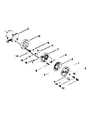 Motor and pump assembly
