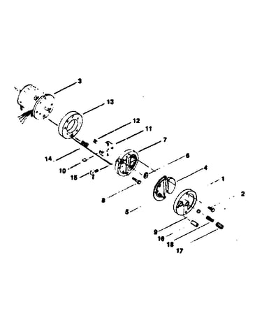 Motor and pump assembly