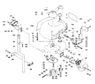 Craftsman 298586180 tank, clutch & muffler diagram