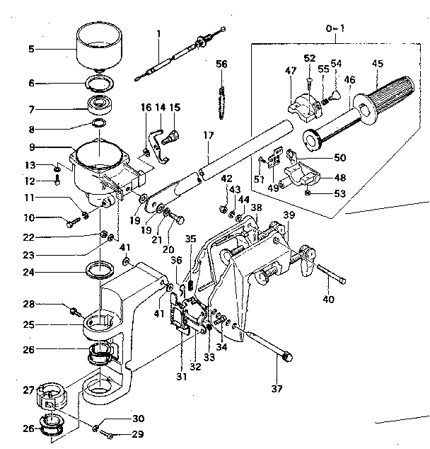 HANDLE & BRACKET