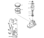 Kenmore 400824001 replacement parts diagram