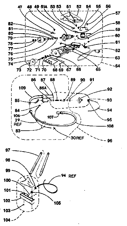 Motor and pump assembly