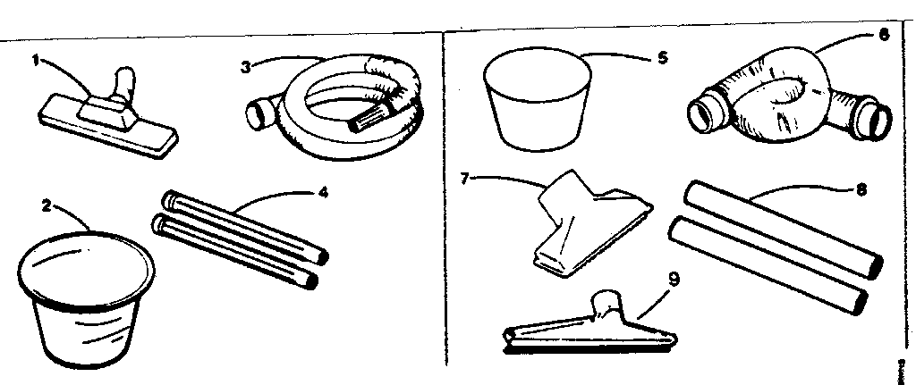 Optional cleaning accessories