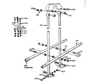Sears 70172943-81 glide ride assembly no. 10b diagram