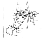 Sears 70172943-81 slide assembly no. 10 diagram