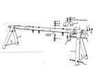 Sears 70172755-84 frame assembly no. 115 diagram