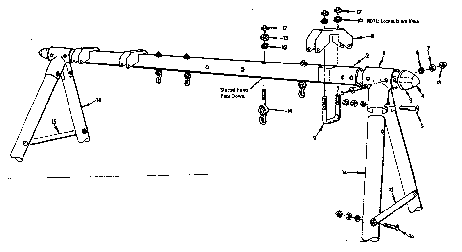 Frame assembly no. 115