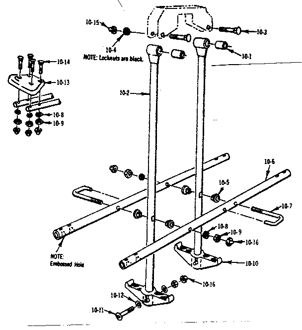 Glideride assembly no. 106