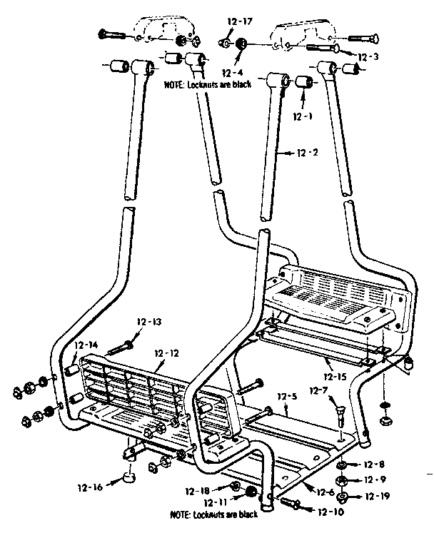 LAWNSWING ASSEMBLY NO. 105