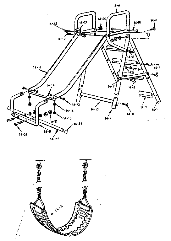 Slide assembly no. 110