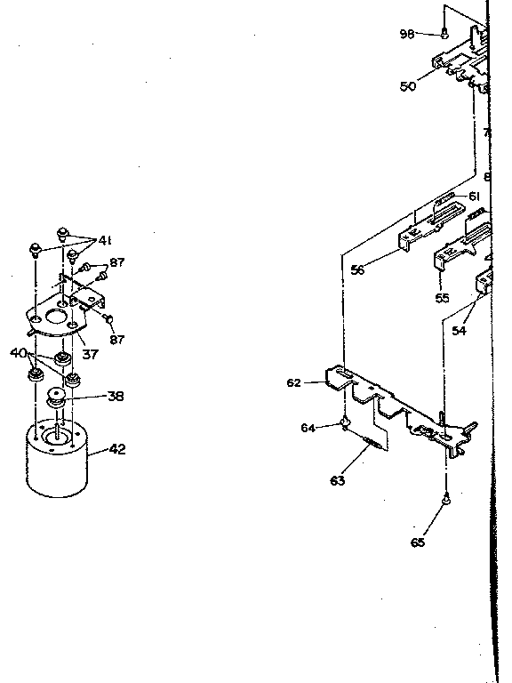 Cassette mechanism-tape b