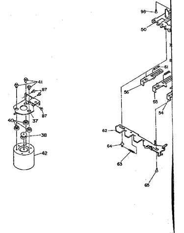 Cassette mechanism-tape b