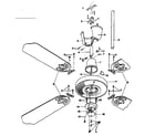Lasko 9356X functional replacement parts diagram