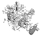 Onan T260G-GA024/3851A cylinder block diagram