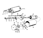 Onan T260G-GA024/3851A starter motor parts diagram
