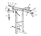 Sears 51272266-82 swing support assembly diagram