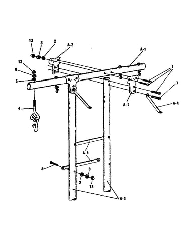 Swing support assembly