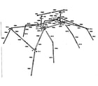 Sears 308770440 frame assembly diagram