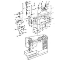 Kenmore 3851950180 presser bar assembly diagram