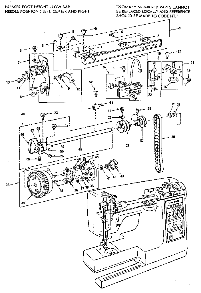 Thread tension assembly