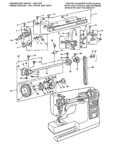 Thread tension assembly