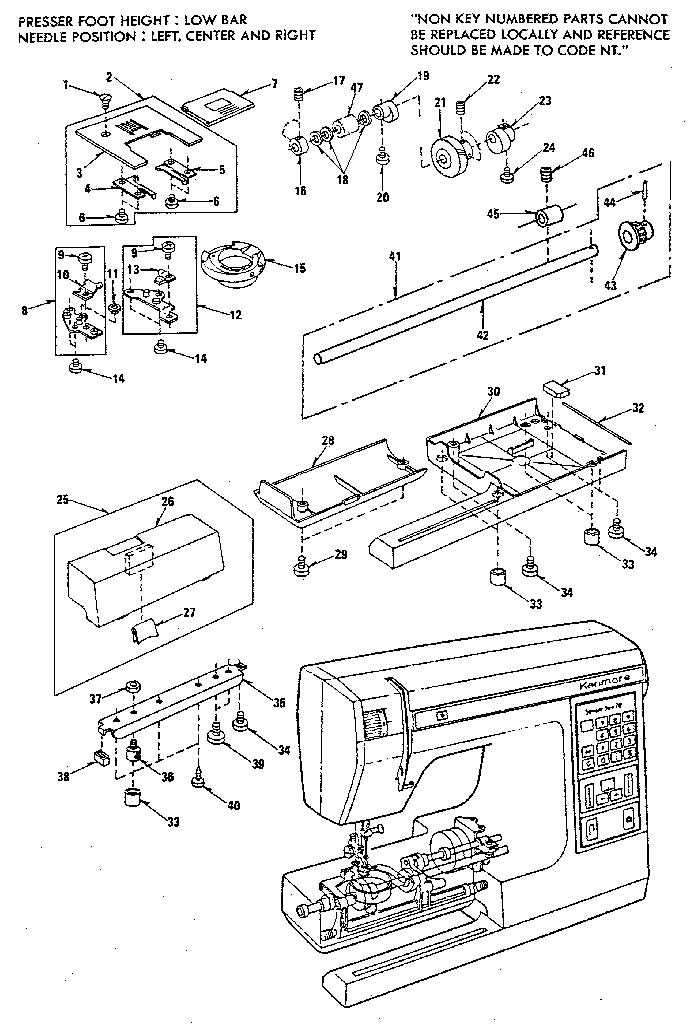 Lower shaft assembly