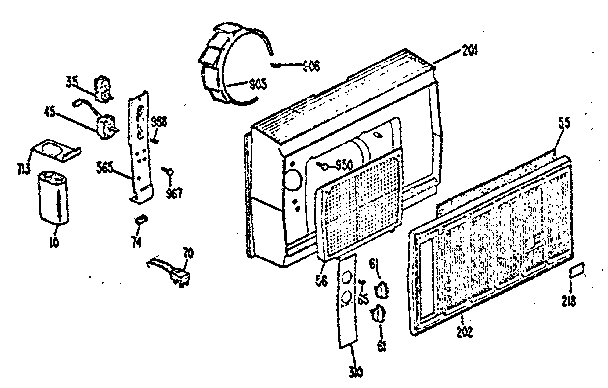 Grille assembly