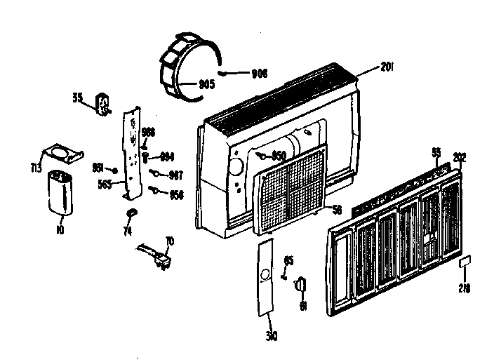 Grille assembly