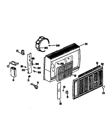Grille assembly