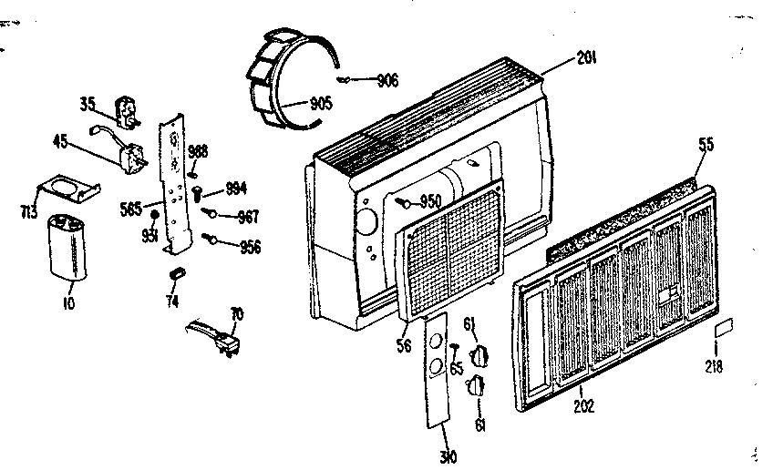 FRONT PANEL AND SWITCHS