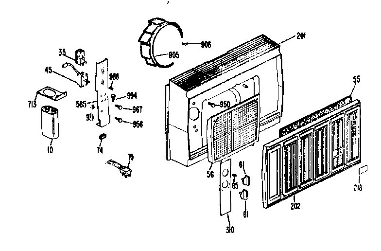 Grille assembly