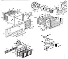 Kenmore 3638720520 replacement parts diagram