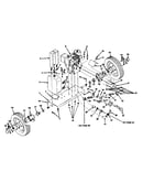 Engine mounting channel and wheel assembly