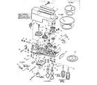Kenmore 793834100 mixer/doughmaker attachment diagram