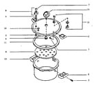 Presto 5174 replacement parts diagram
