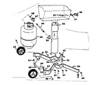 Kenmore 2582308280 cart section diagram