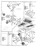Post, patio base, standard cart & deluxe
