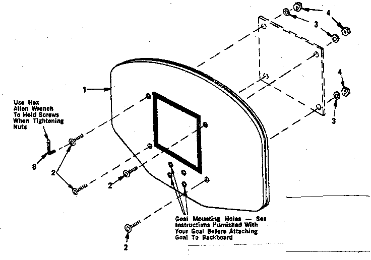 BACKBOARD ASSEMBLY