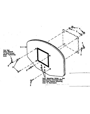 Backboard assembly