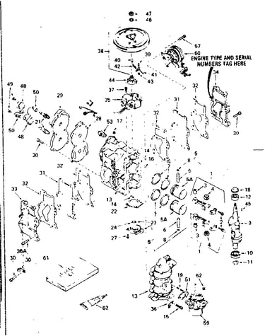 Engine assembly type no. 383-c