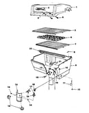 Grill and burner section