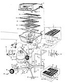 Burner section and cart