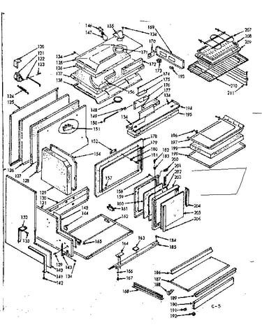 Upper oven body