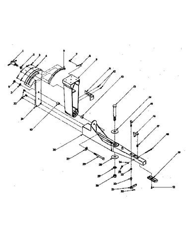 Miter arm assembly