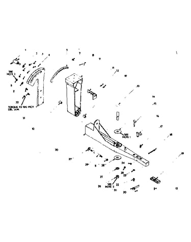 Miter arm assembly