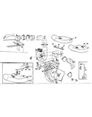 Blower / engine and muffler