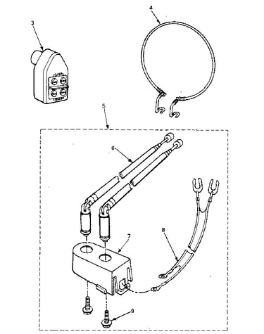 Rod antenna assembly and unf loop antenna